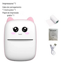 Impressora térmica sem fio Bluetooth portátil