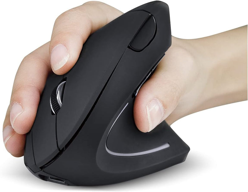 Mouse Vertical S/ Fio (wireless E Bluetooth) 2400dpi Ka-6660