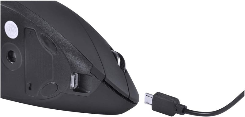 Mouse Vertical S/ Fio (wireless E Bluetooth) 2400dpi Ka-6660