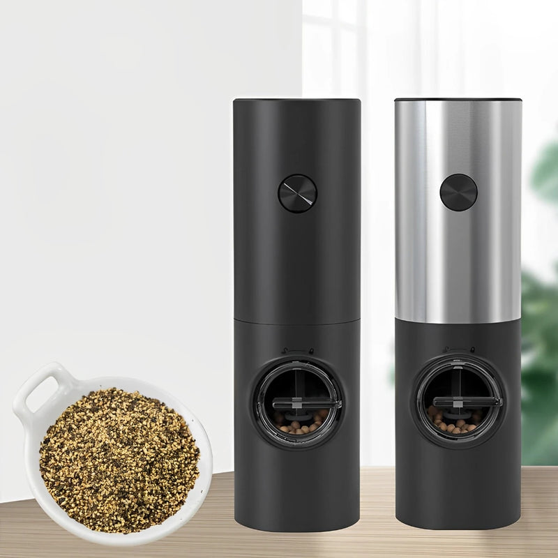 Moedor Elétrico de Sal Temperos Pimenta Condimentos Automáticos