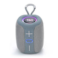 CAIXA DE SOM 8W Bluetooth Speaker, LED Halo Light, 1200mAh Rechargeable Battery