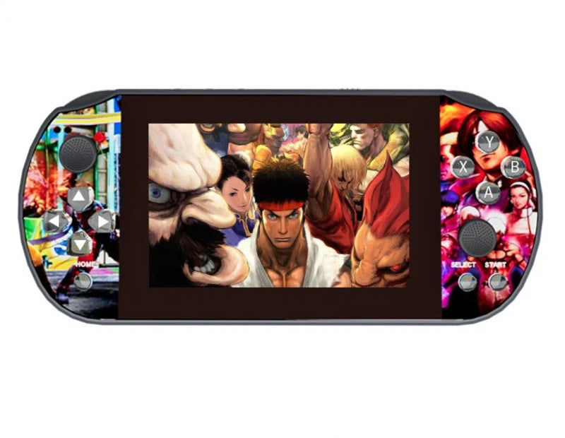 Mini Portable Video Game Console Q3 With PS1 Games, Portable Flats