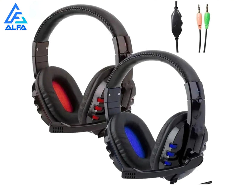 Fone Gamer A-302 P2 Microfone HeadPhone Para Ps4 De Jogo Com Fio