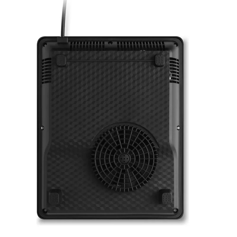 Cooktop de Indução Preto Bivolt, Portátil e Compacto, com Controle de Temperatura