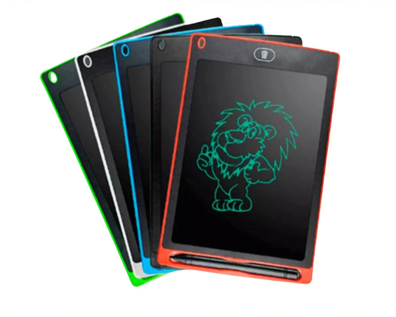 Tablet Lousa Digital Infantil LCD "8.5,10,12” com Caneta - Tablet para Desenho,(Cores Sortidas)