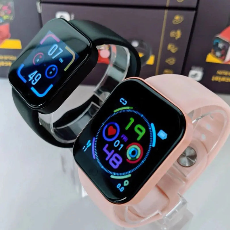 Smartwatch Y78 D30 Relógio Inteligente Fitness Unissex