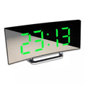 Despertador digital LED com tela curva