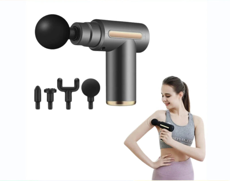 Mini Massageador Elétrico Profissional Muscular e Facial