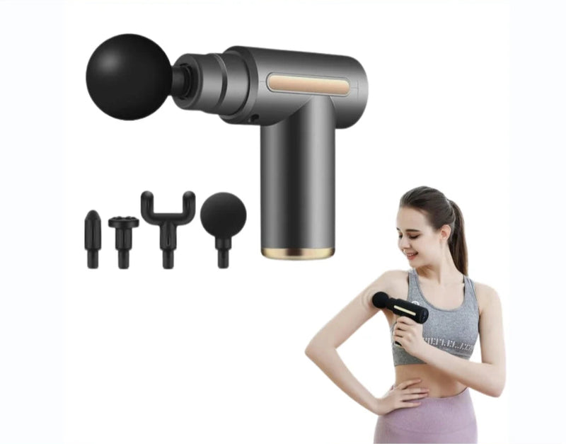 Mini Massageador Elétrico Profissional Muscular e Facial