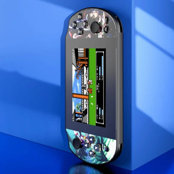 Mini Portable Video Game Console Q3 With PS1 Games, Portable Flats