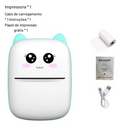 Impressora térmica sem fio Bluetooth portátil