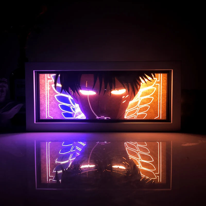 Caixa de Decoração estilo anime Dragon ball com controle remoto