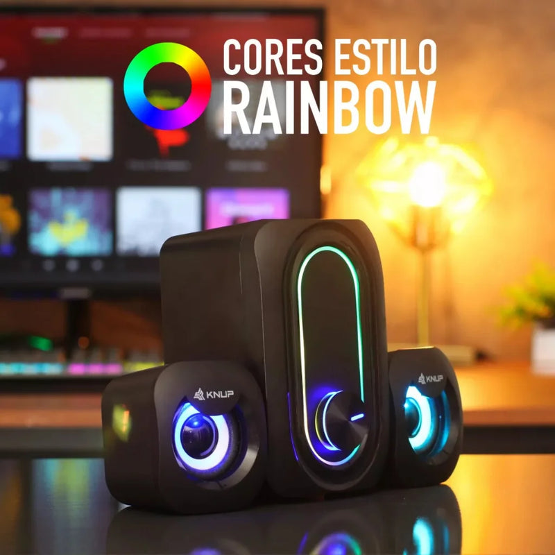 Caixa Som Bluetooth Boombox Amplificada Portátil Potente Graves Intensos