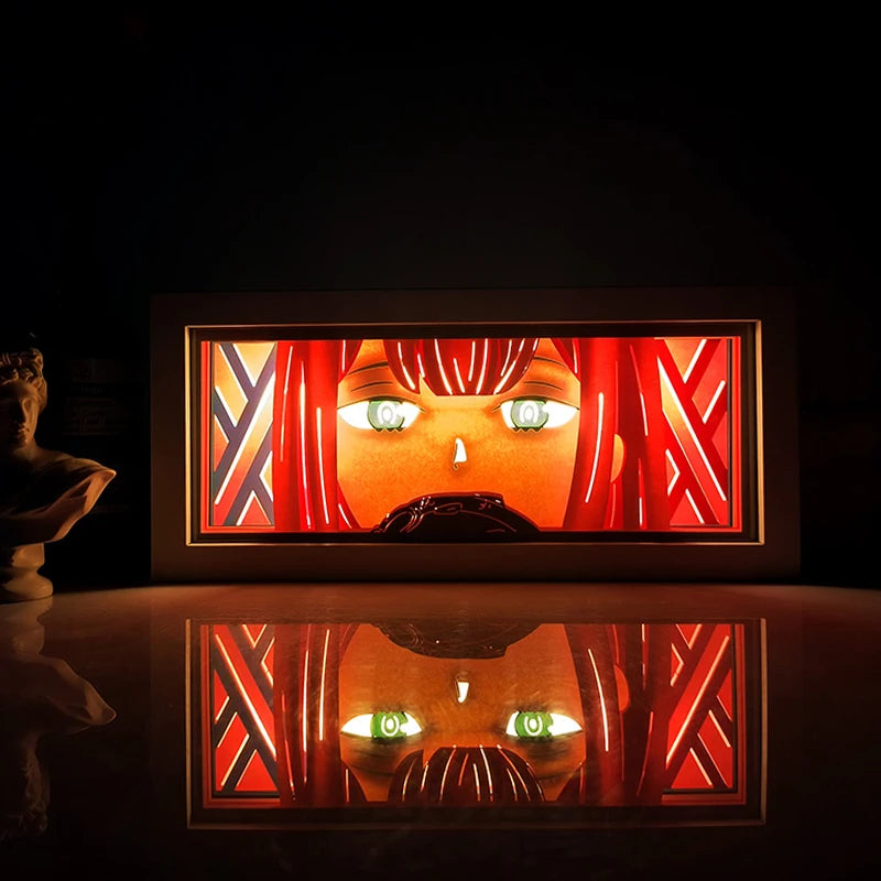 Caixa de Decoração estilo anime Dragon ball com controle remoto