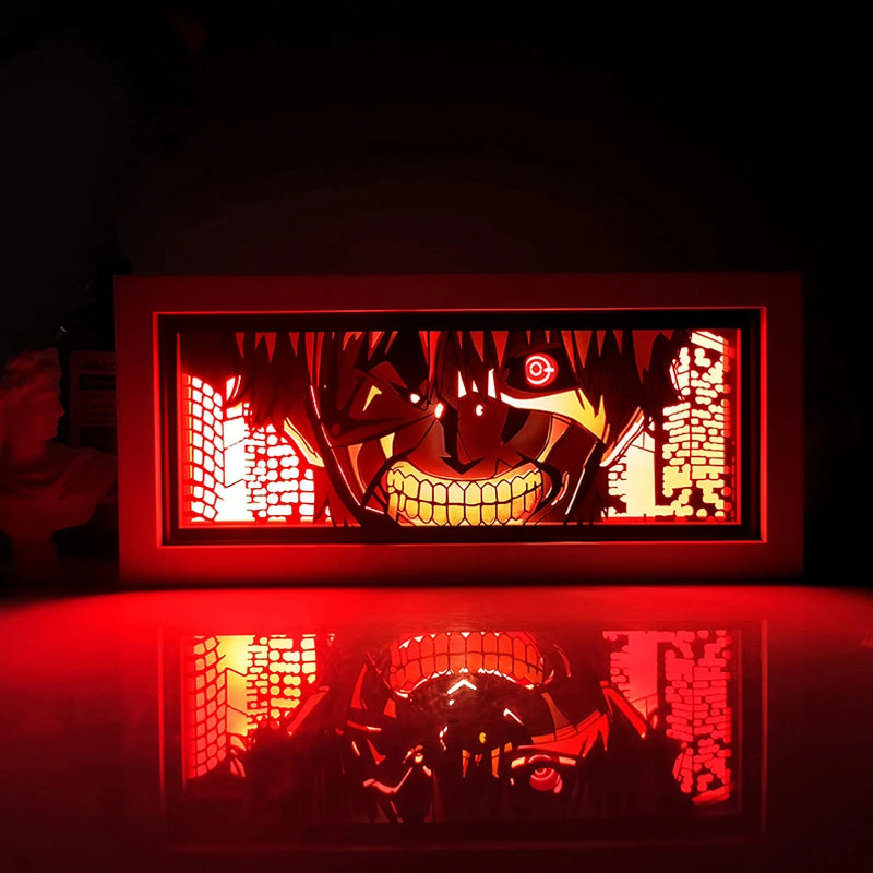 Caixa de Decoração estilo anime Dragon ball com controle remoto