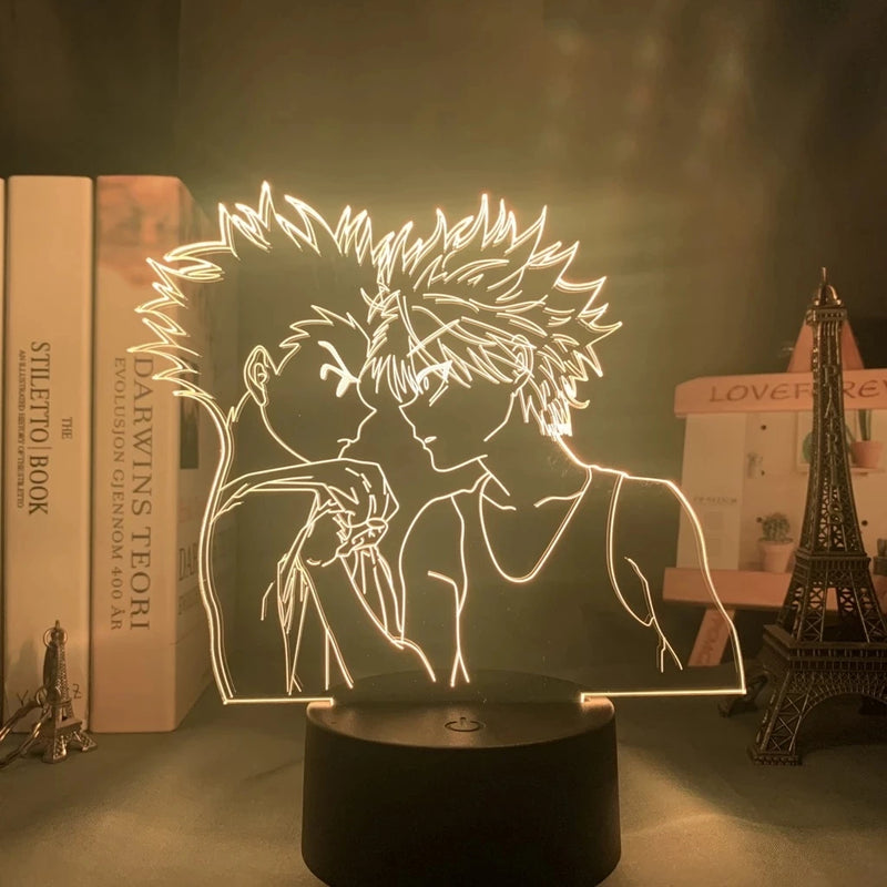 Lâmpadas para Decoração de quarto Anime Hunter X Hunter