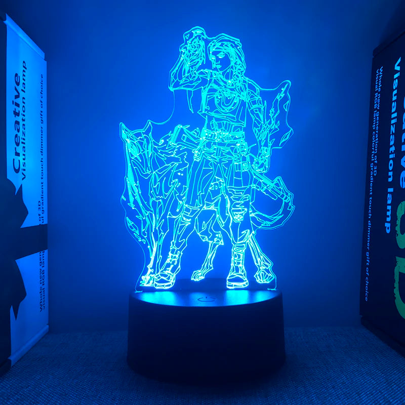 Lâmpada Led Para Decoração 23Modelos Figura 3d