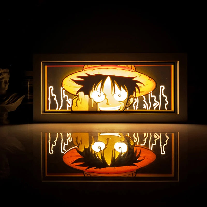 Caixa de Decoração estilo anime Dragon ball com controle remoto