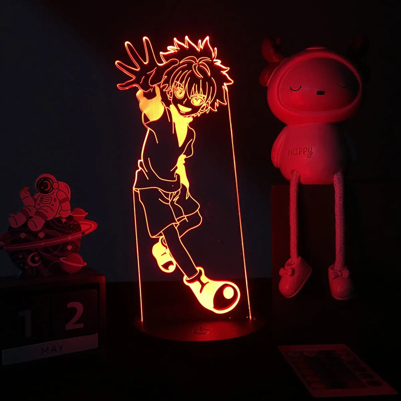 Lâmpadas para Decoração de quarto Anime Hunter X Hunter