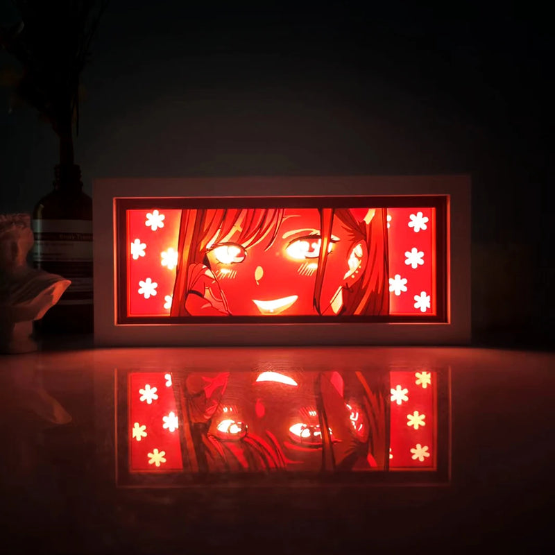 Caixa de Decoração estilo anime Dragon ball com controle remoto