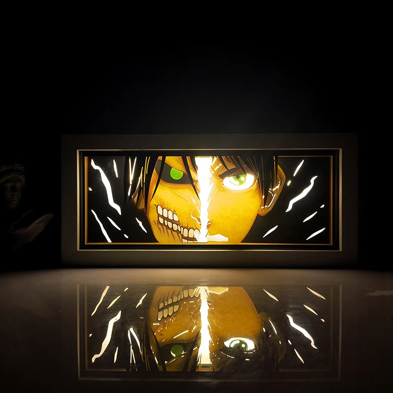 Caixa de Decoração estilo anime Dragon ball com controle remoto