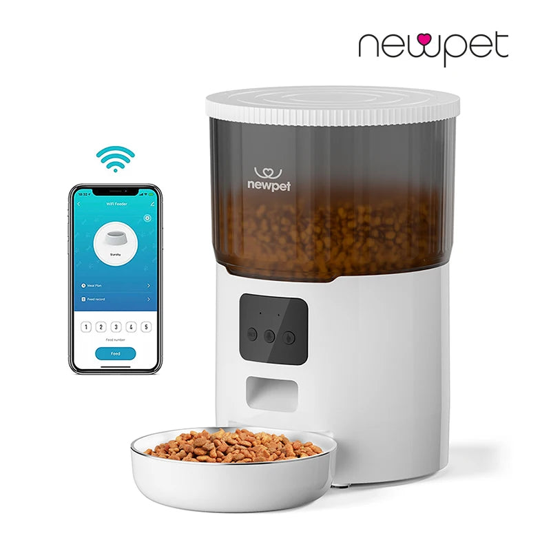 Alimentador Automático para Gatos Pet Smart WiFi