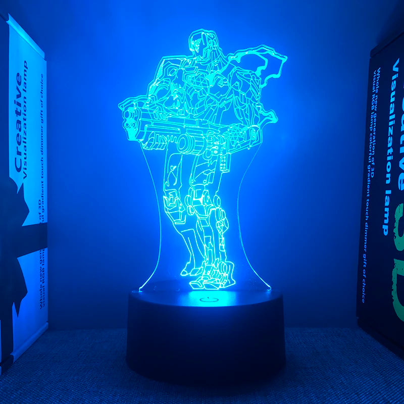 Lâmpada Led Para Decoração 23Modelos Figura 3d