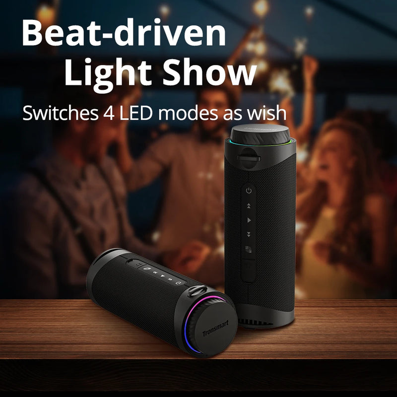 Tronsmart T7 Speaker Caixa de som portátil Bluetooth com som surround de 360 graus