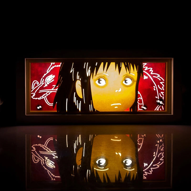 Caixa de Decoração estilo anime Dragon ball com controle remoto