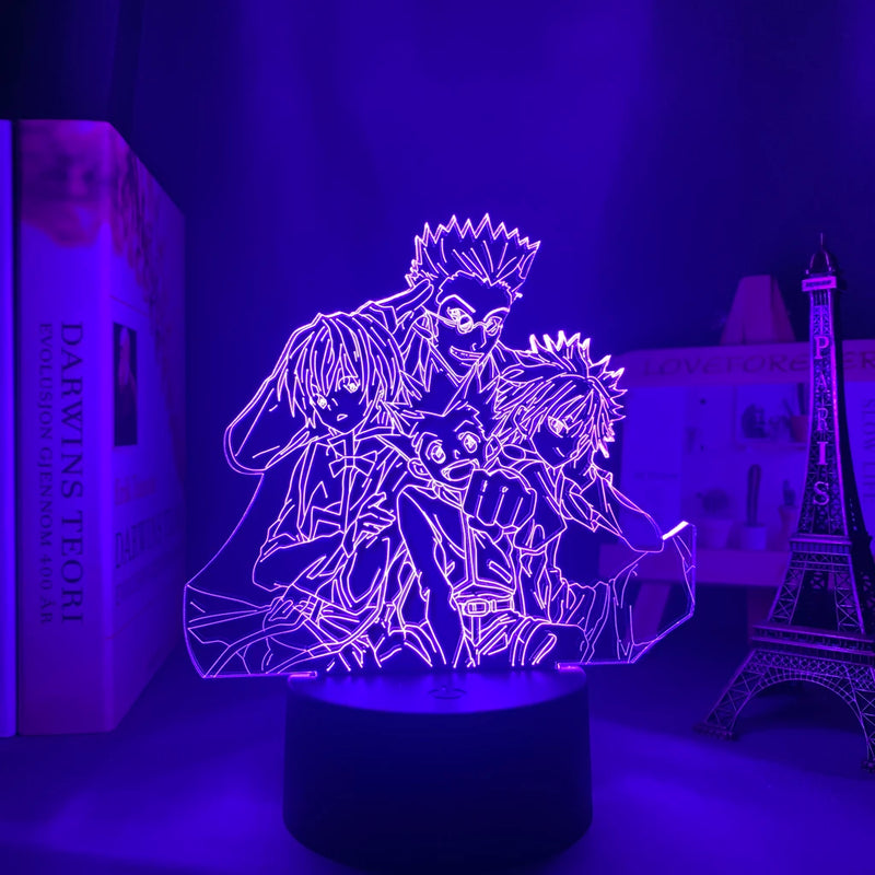 Lâmpadas para Decoração de quarto Anime Hunter X Hunter