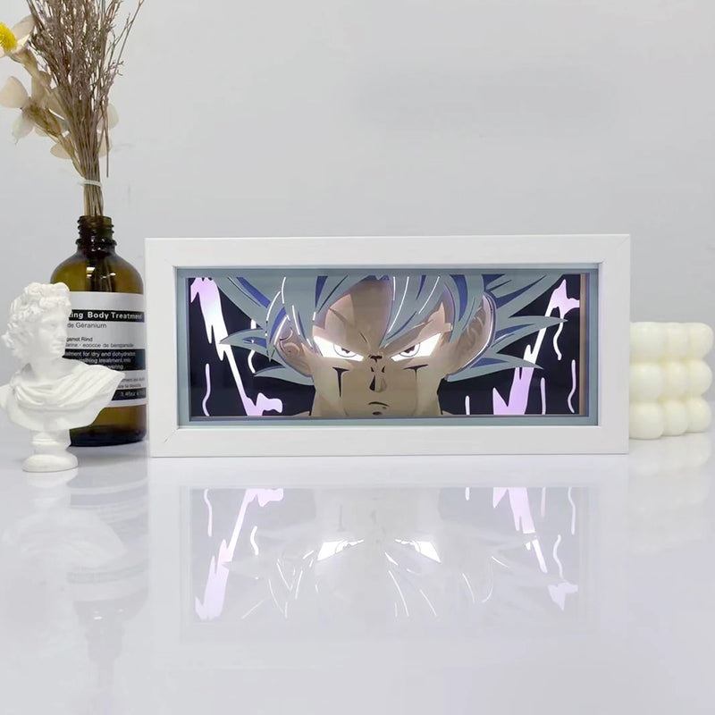 Caixa de Decoração estilo anime Dragon ball com controle remoto