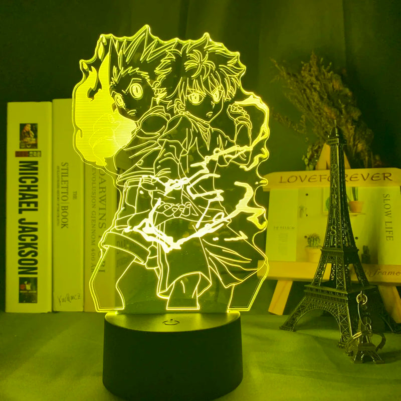 Lâmpadas para Decoração de quarto Anime Hunter X Hunter