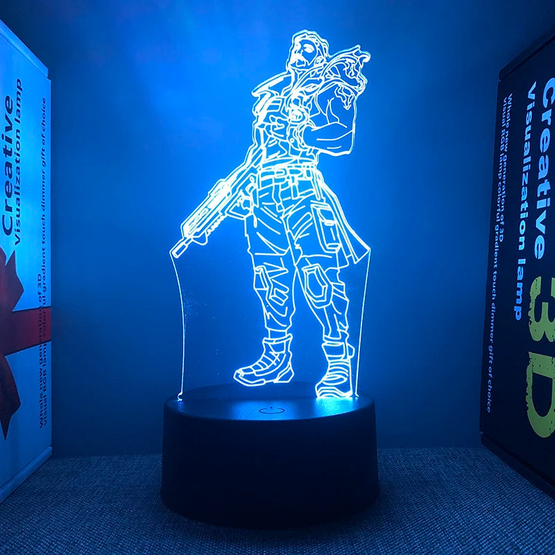 Lâmpada Led Para Decoração 23Modelos Figura 3d
