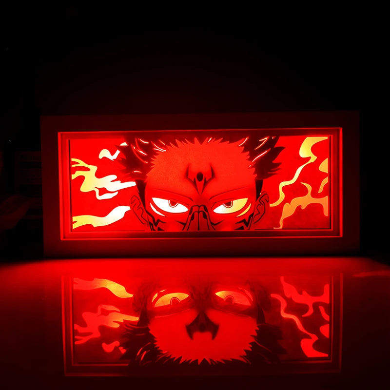 Caixa de Decoração estilo anime Dragon ball com controle remoto