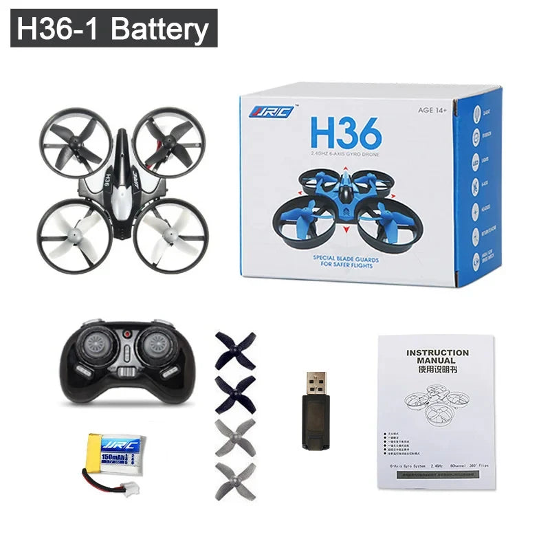Mini Drone 4Ch 6-Axis Modo Helicóptero 360 Graus