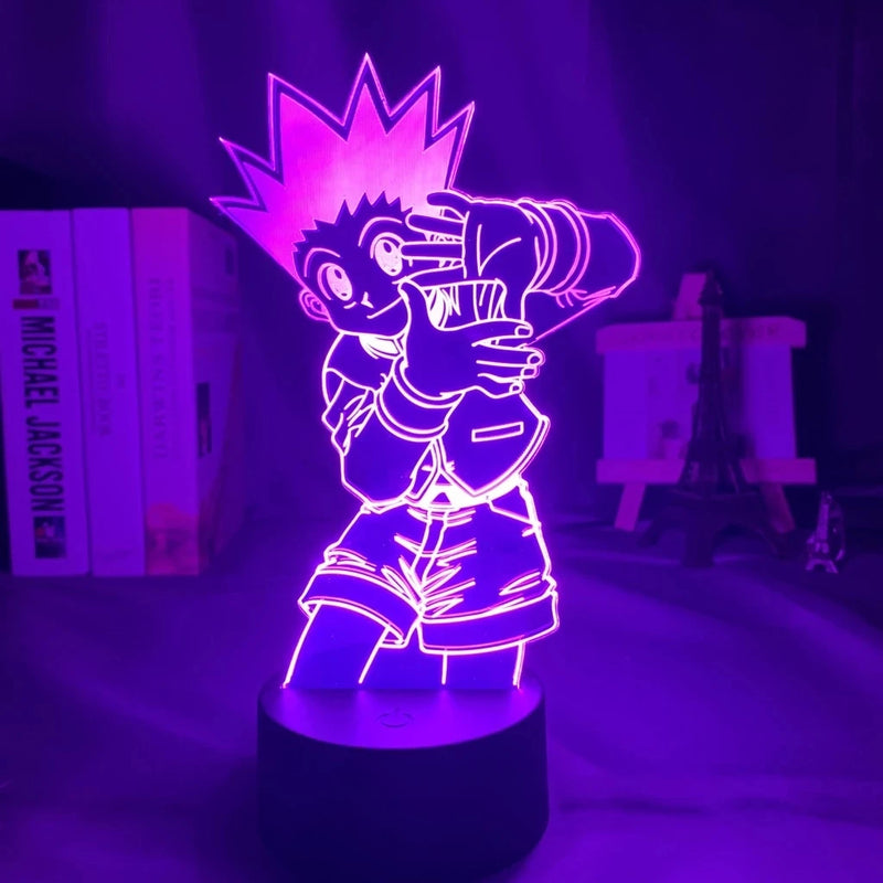 Lâmpadas para Decoração de quarto Anime Hunter X Hunter