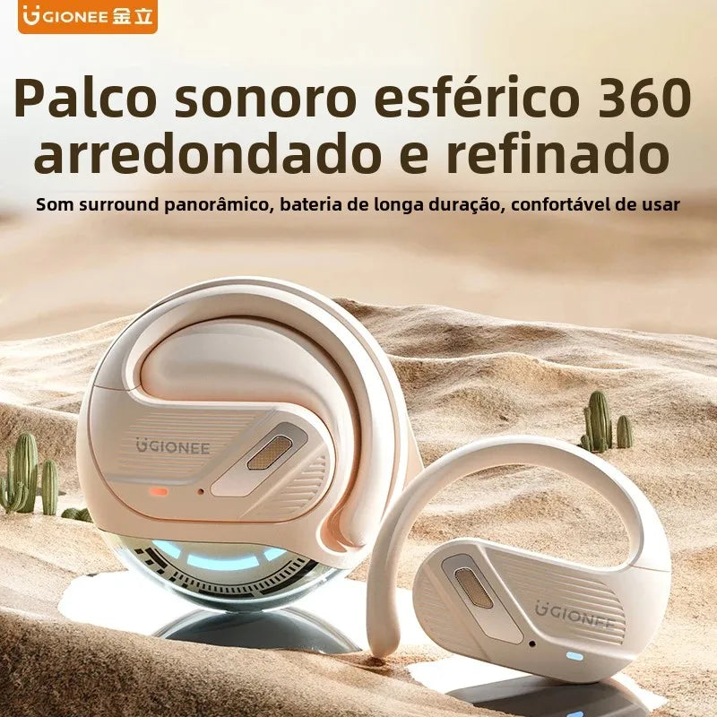 Fone de ouvido bluetooth com estojo de carga 5.3 Esportivos