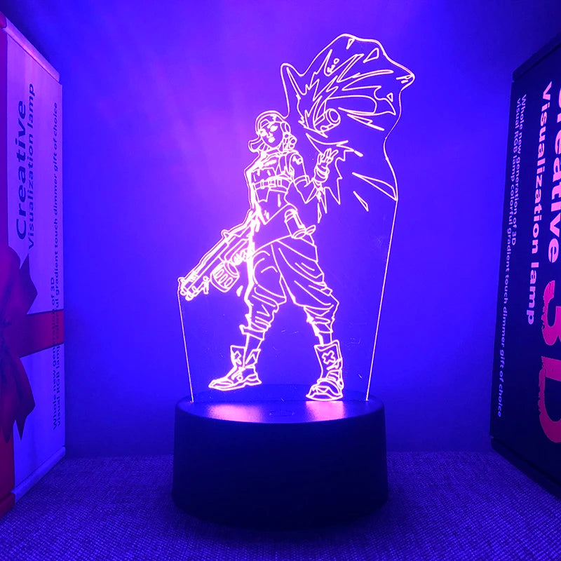 Lâmpada Led Para Decoração 23Modelos Figura 3d