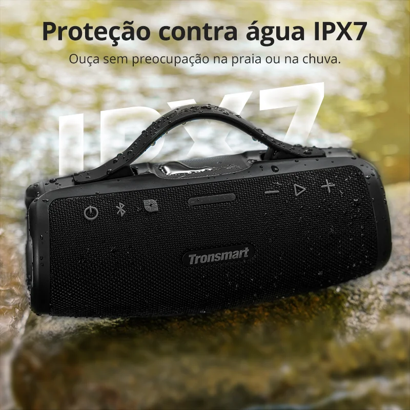 Tronsmart Mirtune S100 Speaker 50W Bluetooth Speaker com IPX7 à prova d'água