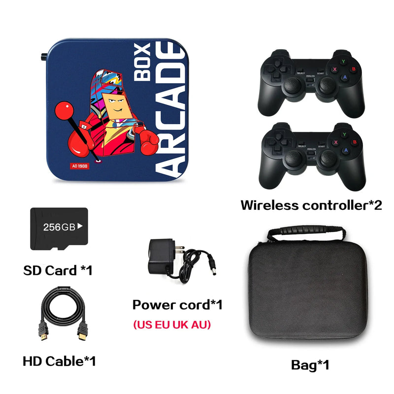 Console de videogame Arcade Box para PS1/DC/N64 50000+Jogos