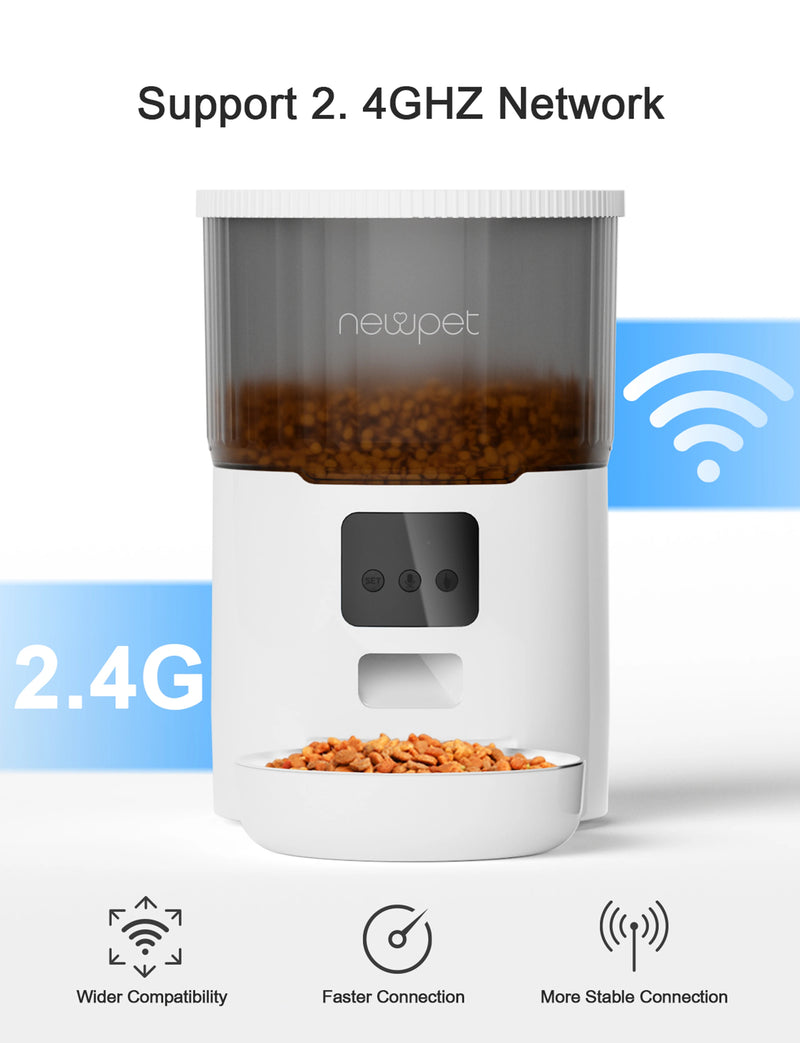 Alimentador Automático para Gatos Pet Smart WiFi