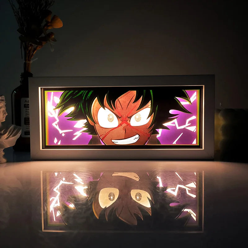 Caixa de Decoração estilo anime Dragon ball com controle remoto
