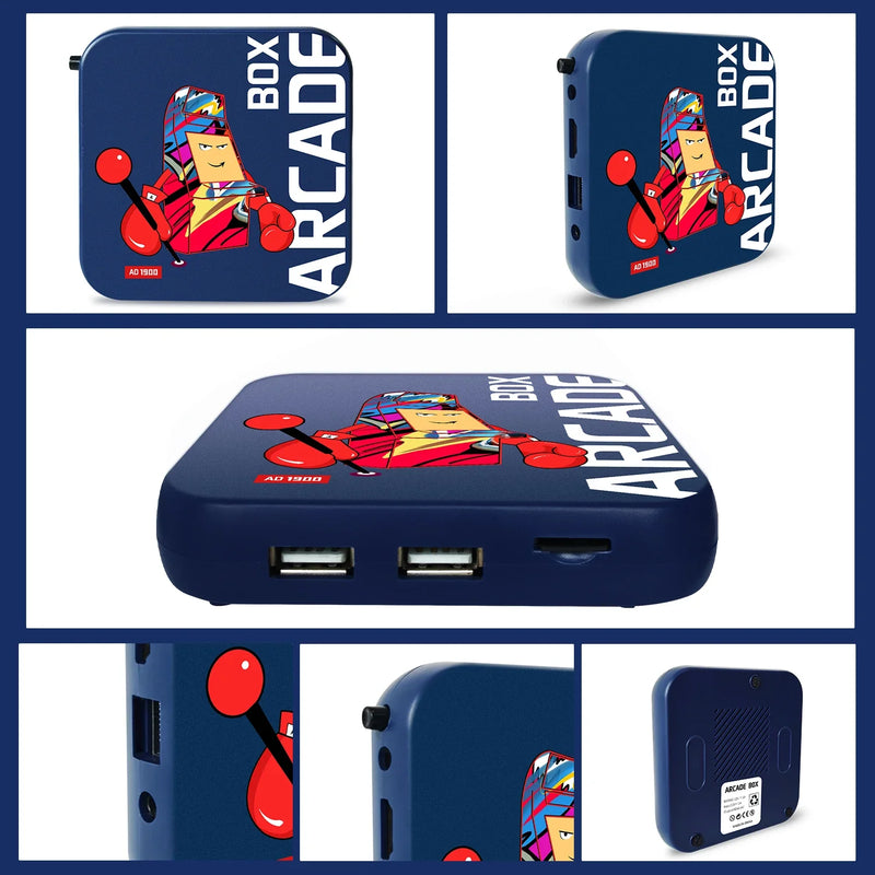 Console de videogame Arcade Box para PS1/DC/N64 50000+Jogos