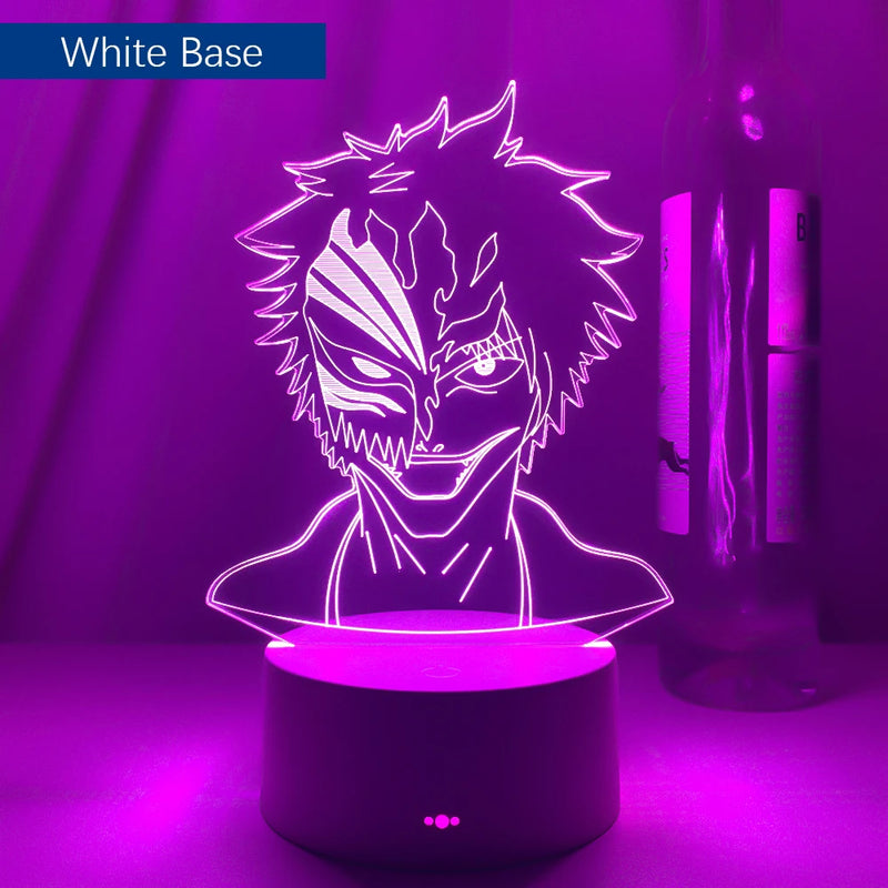Lâmpadas para Decoração de Quarto Luz Noturna Anime Bleach
