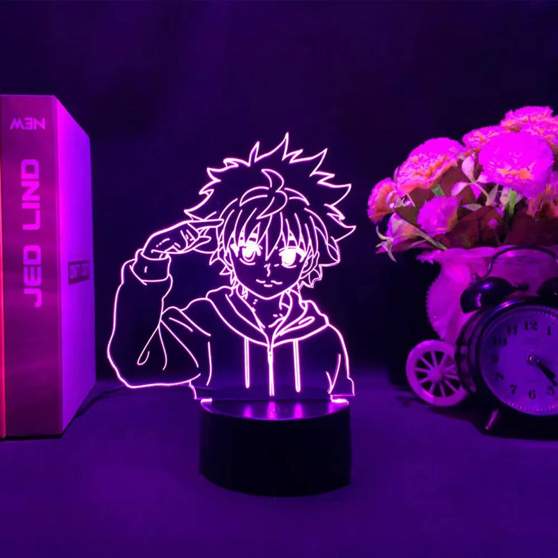 Lâmpadas para Decoração de quarto Anime Hunter X Hunter