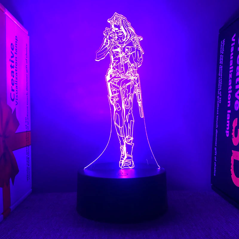 Lâmpada Led Para Decoração 23Modelos Figura 3d