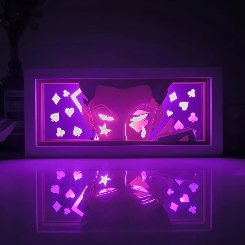 Caixa de Decoração estilo anime Dragon ball com controle remoto
