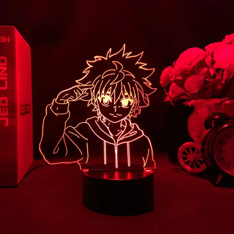 Lâmpadas para Decoração de quarto Anime Hunter X Hunter