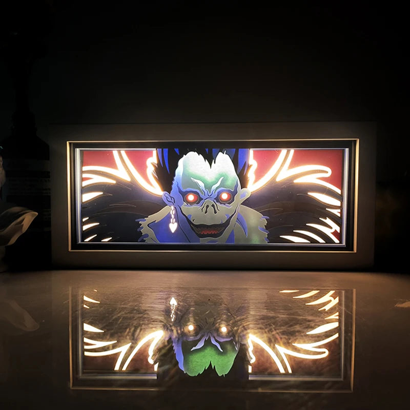 Caixa de Decoração estilo anime Dragon ball com controle remoto