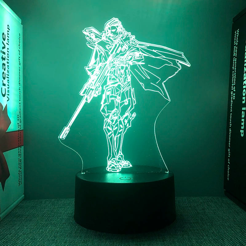 Lâmpada Led Para Decoração 23Modelos Figura 3d